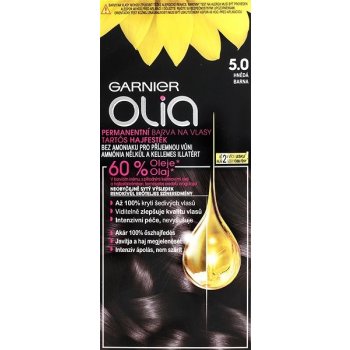 Garnier Olia 5.0 hnedá farba na vlasy