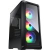 COUGAR PC skříň ARCHON 2 RGB Black Mid Tower TG Front Panel 3 x ARGB Fans 3mm TG Left Panel