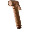 Ručná sprcha pre bidetovú batériu s uzatváracím ventilom, staromosadz (bronz) KS0005SM, RAV Slezák KS0005SM