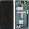 Samsung Galaxy S22 Ultra (SM-S908B) LCD displej + dotyková plocha + rám zelená - originál GH82-27488D, GH82-27489D