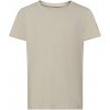 Detské bavlnené tričko NAX GOMO svetlo šedá 128-134