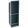 Geberit - Výklenok do steny s policami, 30x80x14 cm, tmavo sivá 154.291.00.1