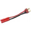 GForce Konverzní kabel Deans samec 2.0mm zlacený 20AWG