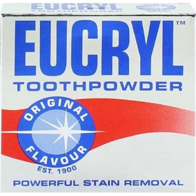 Eucryl Toothpowder Original zubní prášek na bělení zubů 50 g