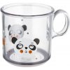 Canpol babies hrnček protišmykový Exotic Animals 170ml transparentný