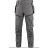 Nohavice CXS LEONIS, pánske, šedé s čiernymi doplnkami Veľkosť: 52