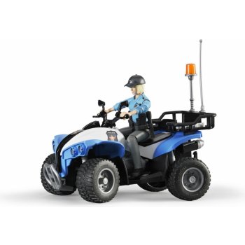 Bruder 63010 Quad polícia s figúrkou