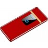 Elektrický zapaľovač s USB nabíjaním Easy Červená