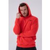 Nebbia Mikina cez hlavu s kapucňou a predným vreckom 331 - RED - XXL