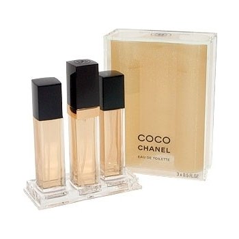 Chanel Coco EDT 15 ml + 15 ml + 15 ml EDT darčeková sada od 82,4 € -  Heureka.sk