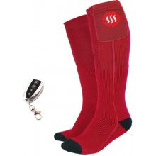 Glovii Socks Vyhrievané ponožky s ovládaním GQ3L červené