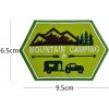 WARAGOD Vyšívaná nášivka Mountain Camping 07