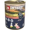 Konzerva ONTARIO Puppy Chicken Pate Flavoured With Spirulina And Salmon Oil 800 g