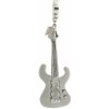 Zlatý prívesok BIELA GITARA