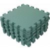 Babydan Hracia podložka Puzzle Dusty Green 90 x 90 cm