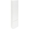Kúpeľňová skrinka vysoká Naturel Savona 40,2x157x21,7 cm biela lesk SAVONAV40BI