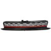 TUNING-TEC Predná maska, Volkswagen Golf VII, 2017-2019, Black, Red-line