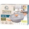Hrniec MagicHome Harmony, plytký, so sklenenou pokrievkou, 26 cm