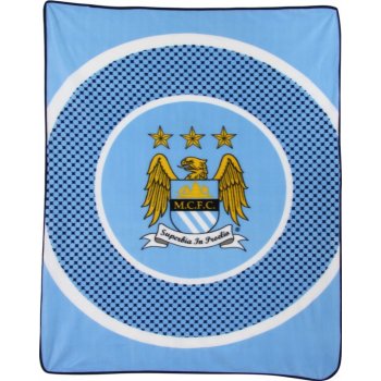 eam Fleece Blanket Man City