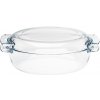 Pyrex Pekáč forma varné sklo s pokrievkou 39x22,5 cm