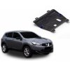 RIVAL Oceľový kryt motora a prevodovky Nissan Qashqai 1,6; 2,0 2006-2014 (SP3013BS-1)
