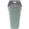 Kôš na triedenie odpadu Curver zelený 30 l s výklopným vekom