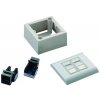 DATACOM UTP 2xRJ45 zásuvka Cat6 (pod aj nad omietku) (2371)