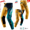 Leatt GPX 4.5 V19 nohavice yellow tyrkys, žltá tyrkys, 28