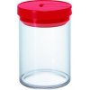 Hario dóza na kávu 800 ml červená