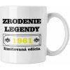 Hrnček s potlačou Zrodenie Legendy (Hrnček s kvalitnou potlačou)