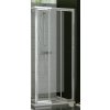Ronal Top-Line TOE3 Trojdielne posuvné dvere 70x190cm, Pravé, Biele/Durlux TOE3D07000422