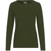 Neutral Dámske tričko s dlhým rukávom z organickej Fairtrade bavlny - Military | XL