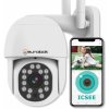 Otočná IP WiFi vonkajšia kamera 4x Zoom 2MPx IR
