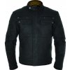 Oxford Pánska nepremokavá bunda HARDY WAX BLACK na motorku, Veľkosť 4XL