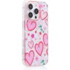 AppleMix Kryt pre Apple iPhone 16 Pro Max - plast/guma - priehľadný - srdiečka