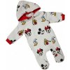 Teplákový overal biely - Mickey a Minnie, veľ. 74