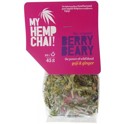 Sum Konopný čaj My Hemp Chai Berry Beary 45 g