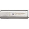 Kingston IronKey Locker+ 50/128GB/USB 3.1/USB-A/Stříbrná