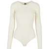Ladies Rib Knit Longsleeve body whitesand