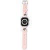 Karl Lagerfeld Karl and Choupette Head NFT na Apple Watch 38/40/41 Pink KLAWMSLKCNP