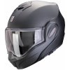 Moto přilba SCORPION EXO-TECH EVO PRO solid matná perleťově černá - Velikost XXL