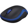 Logitech M185 - Myš - optický - bezdrátový - 2.4 GHz - bezdrátový přijímač USB - modrá 910-002236