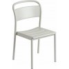 Muuto Stolička Linear Steel Side Chair, grey