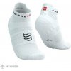COMPRESSPORT Pro Racing V4.0 Run Low ponožky, biela/čierna T4 (EU 45 - 48)