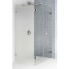 Riho Scandic sprchovací kút 80x80 cm obdĺžniková chromová lesklé/priehľadné sklo G001078120