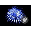 Vianočné dekoratívne cencúle, 60 LED, modré