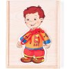 WOODY Obliekanie chlapca drevo