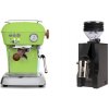 Ascaso Dream PID, Fresh Pistachio + Eureka Mignon Zero, BL black