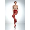 Hip Lace Erotické pančuchy s čipkou 3O DEN Amour Červená
