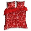 CARBOTEX Obojstranné vianočné obliečky na dvojposteľ, 220/200+2x70/80, ROT231171